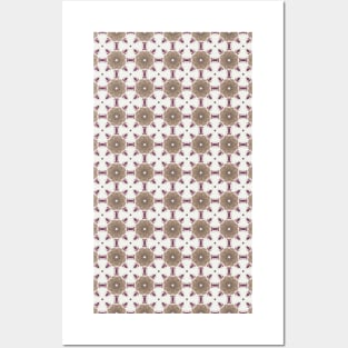 Symmetry Sanctuary Geometric Pattern Posters and Art